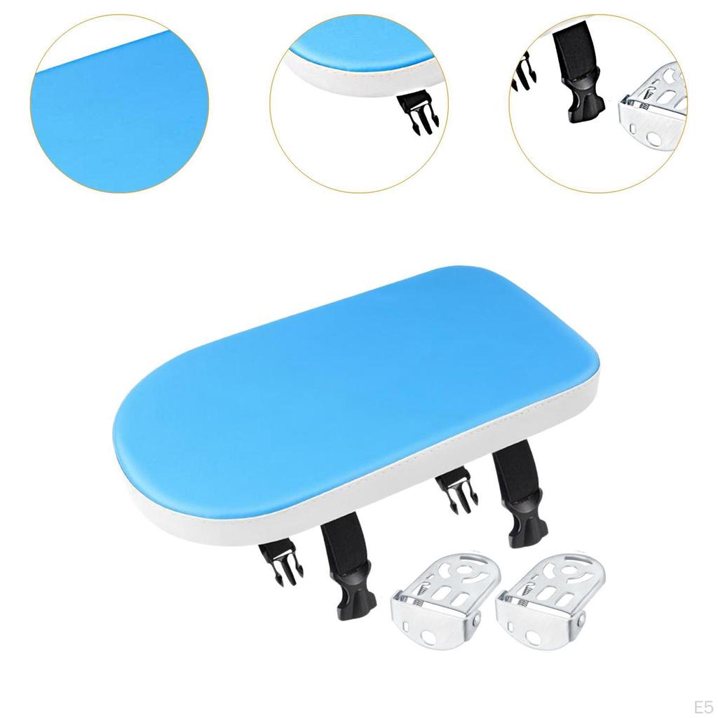 Rear Seat Cushion Back Shelf Rack Pad 30x15x3.5cm Easily Install Repair Parts Comfortable Saddle