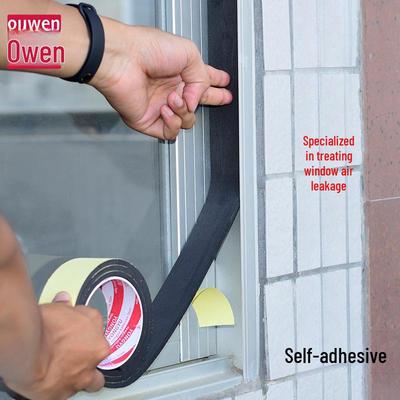 Selbstklebender Dichtungsstreifen aus EVA-Schaum – staubdicht, temperaturbeständig, kollisionssicher, stoßdämpfender Gummi für Türen und Fenster