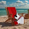 Custom Name Ultra-Soft Beach Towel with Tintin Theme,Ideal for Pool - Camping, Diving - Perfect Travel Essential, Vibrant Beach Towel.