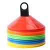 50 Pack Agility Soccer Cones Different Colored Cone Markers with Carry Bag and Holder for Sports Training Practice