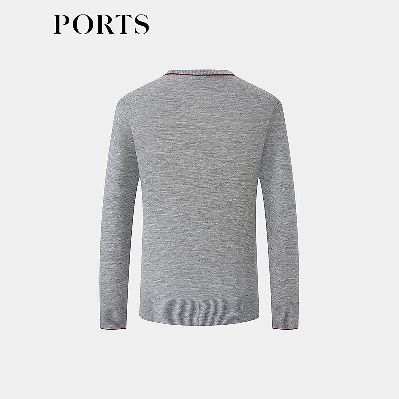PORTS Men's Lightweight Cashmere Crew Neck Sweater