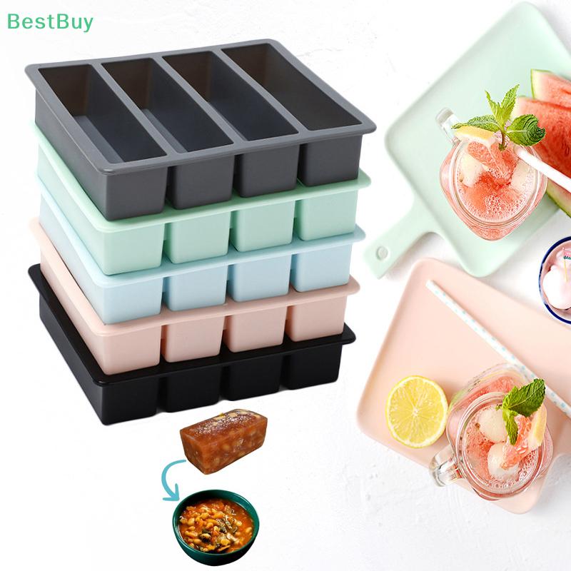 Silicone Freezer Molds With Lids Easy Meal Prep Container Freezer Trays With Lid For Food Soup Desserts Kitchen Storage Tool