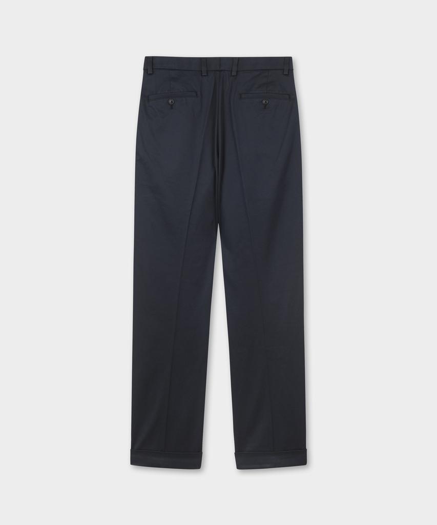 BROOKS BROTHERS Traditional Fit Lightweight Advantage Chino (Navy) (Bbpcmmz503)