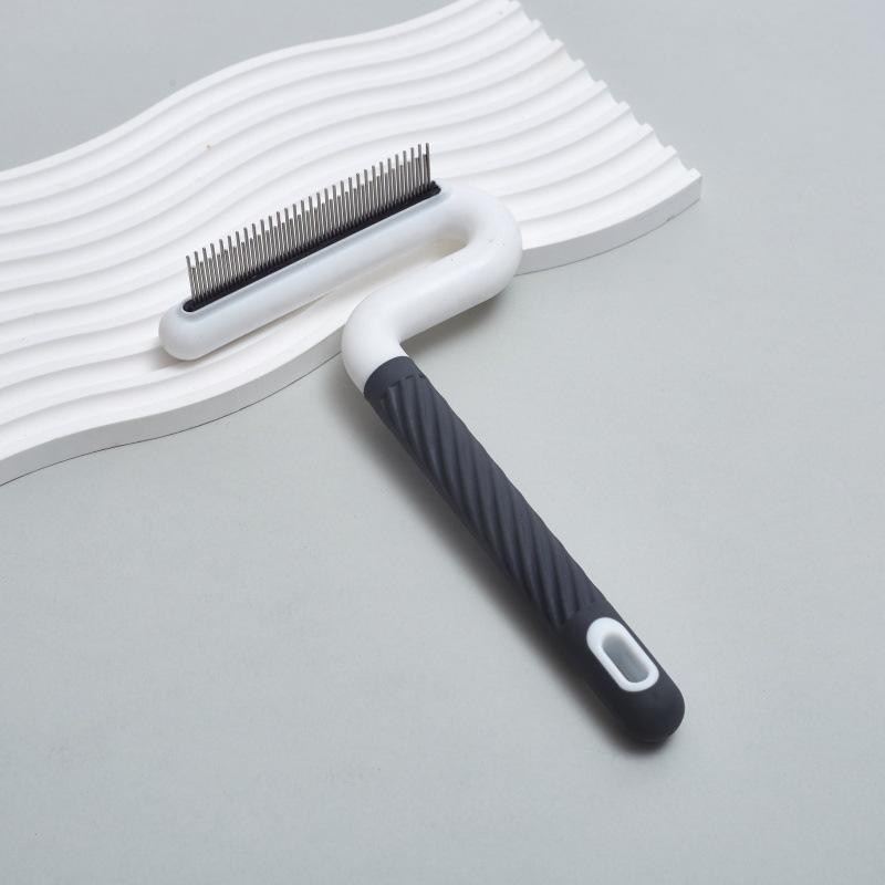 Cat Row Combs T-Shaped Long and Short Teeth De-Floating Hair Flea, Open Knot Combing Dogs and Cats Cleaning and Grooming Combs