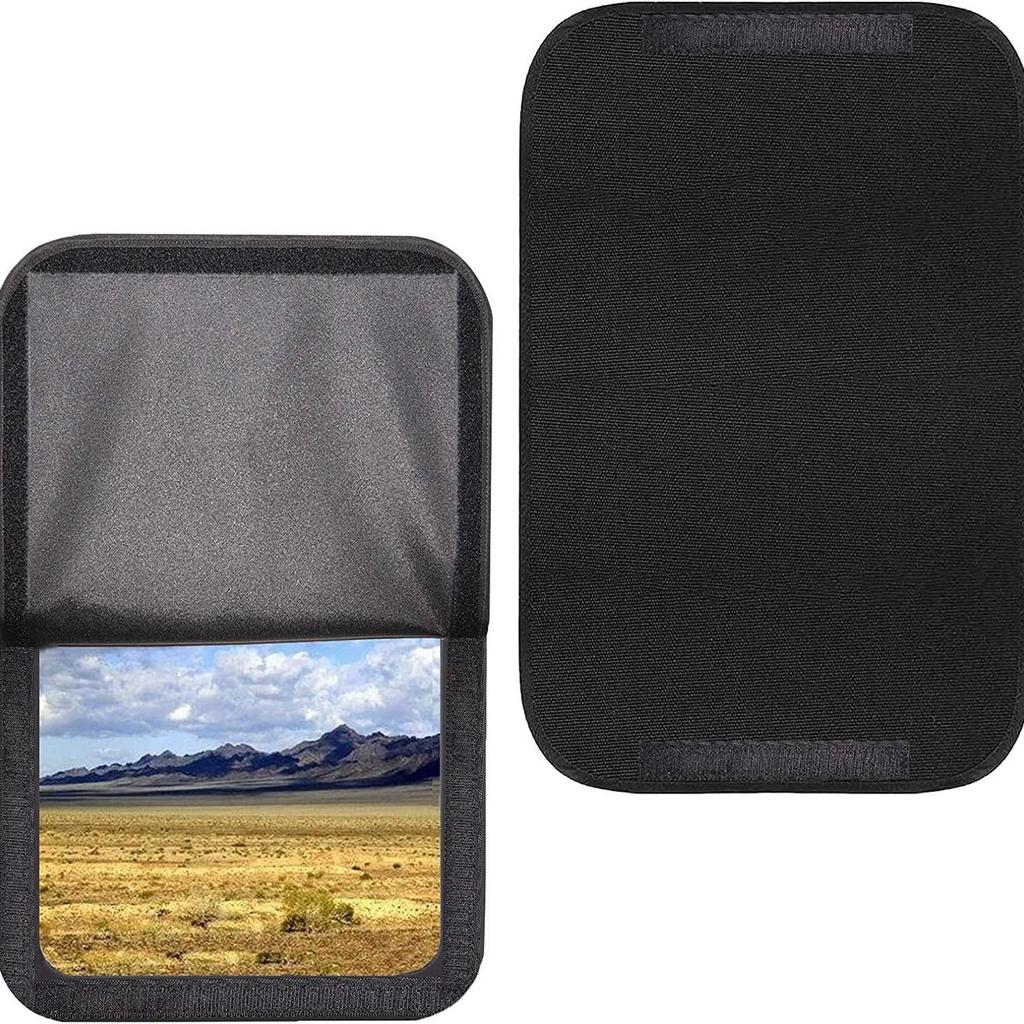 Foldable Aluminum Sunshade for RV Windows - Blackout Foil Travel Camping Side Block