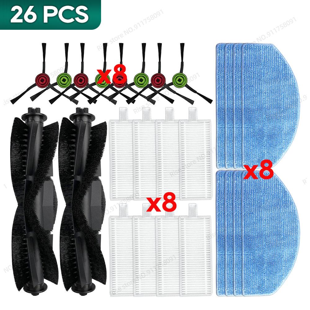 Compatible for Lubluelu SL68 Accessories Spare Parts Main Brush Hepa Filter Mop Cloth