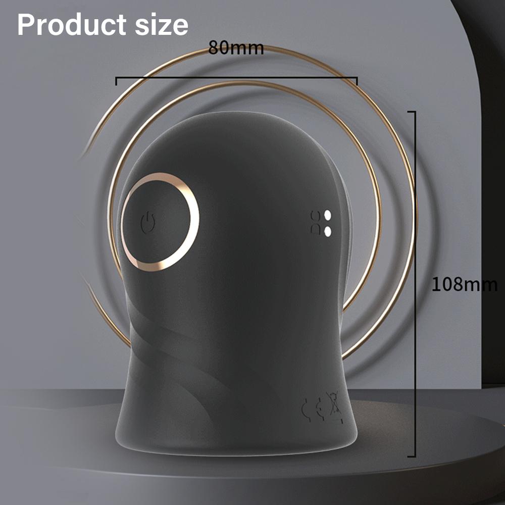 Mužská masturbátor Cvičitel orálního sexu Vibrátor Sexuální hračky pro muže Vagina Real Pussy Adult Delay Automatic Climax Glans Stimulate Man