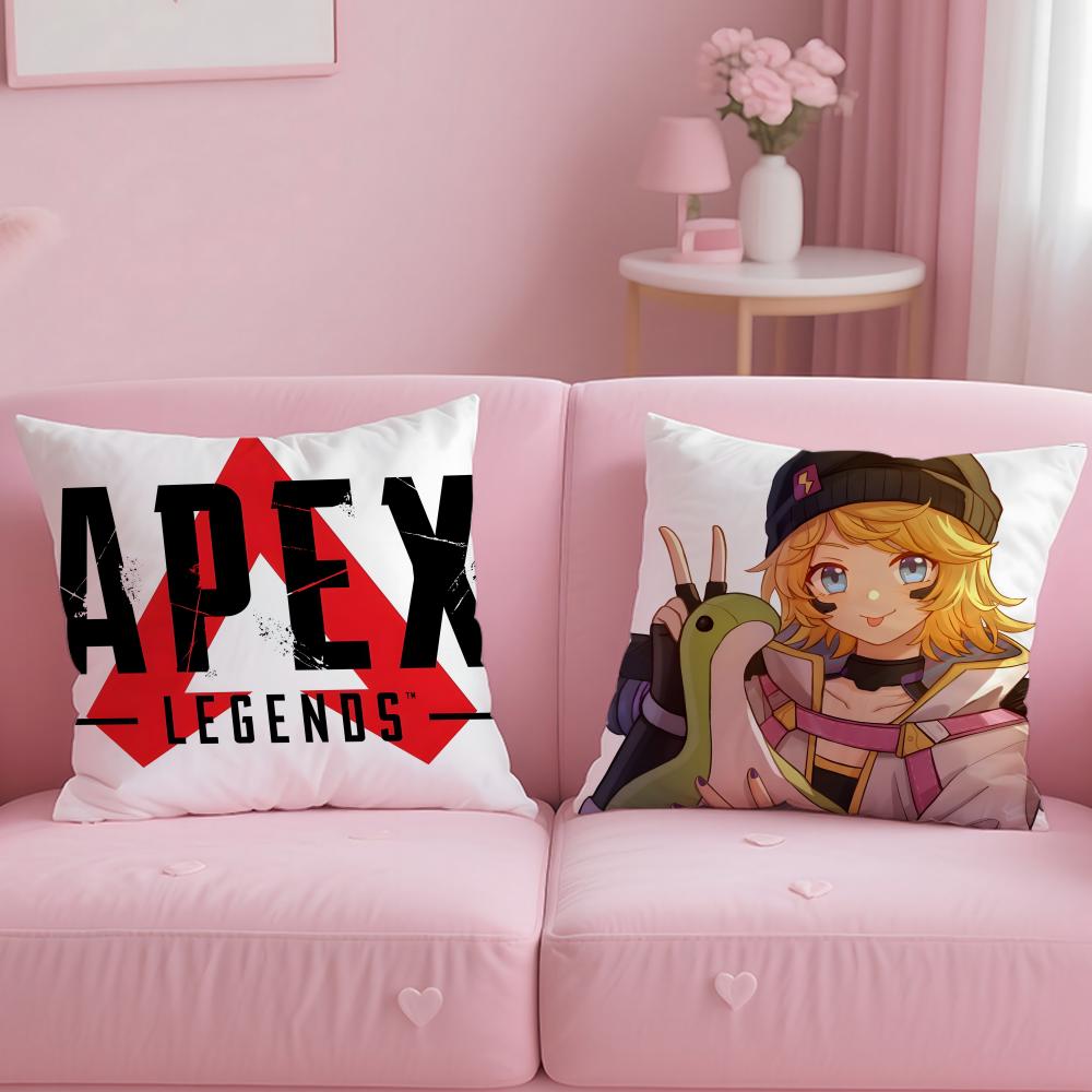 popular game Apex Legends Cushion Cover Soft & Easy-Wash Pillow Case – Versatile for Couch, Bed, Travel and Office