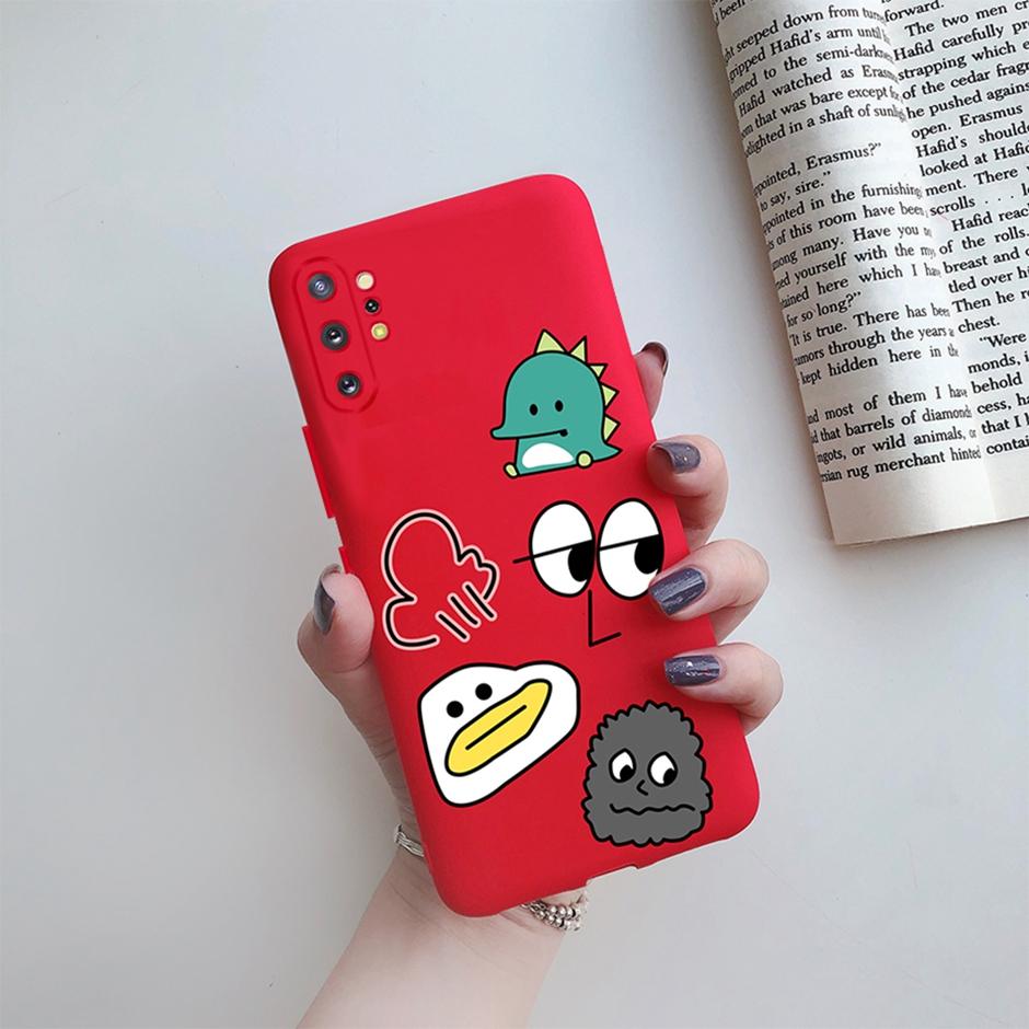 Funny Case For Samsung Note 10 Plus Cover Note 8 Note 9 Phone Case Protection Shell for Samsung Galaxy Note 10 10plus Funda Bags