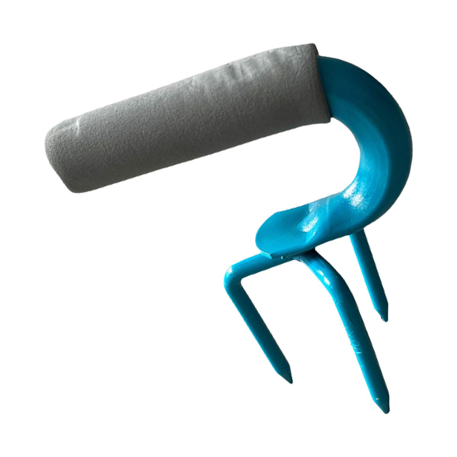 

Ручной садовый культиватор Эргономичная рукоятка Треугольная конструкция Для эффективного рыхления почвы и ухода за двором на открытом воздухе синий