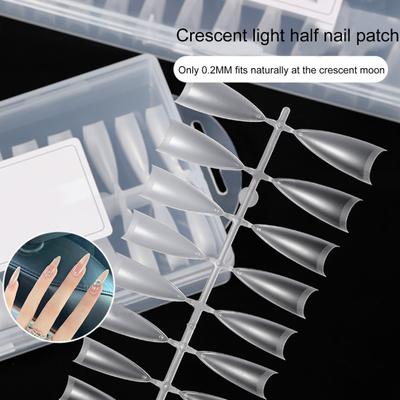Delicate False Nail No Carving Grinding Easy Removal Decoration