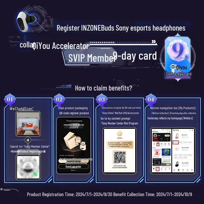 SONY INZONE Buds True Wireless Gaming Earbuds