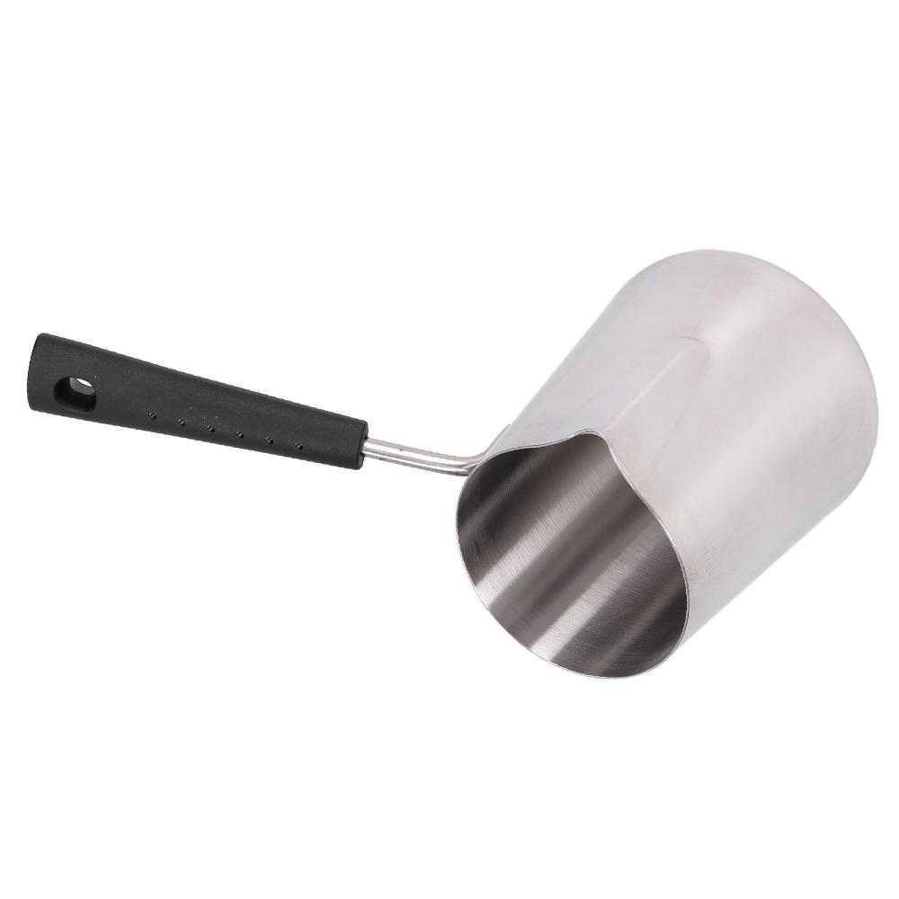 Glossy Surface Butter Warmer Stainless Steel Turkish Tea Pot Turkish Coffee Pot  Coffee Making