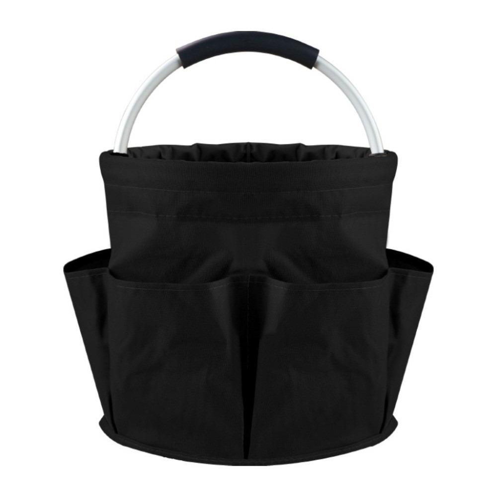 Multifunction Picnic Folding Basket Multi Pocket Electrician Toolkit Bucket  for Bathroom