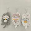 Cartoon Lucky Cat Coral Fleece Hand Towel for Kids - Thick & Hanging Type for Kitchen/Bathroom