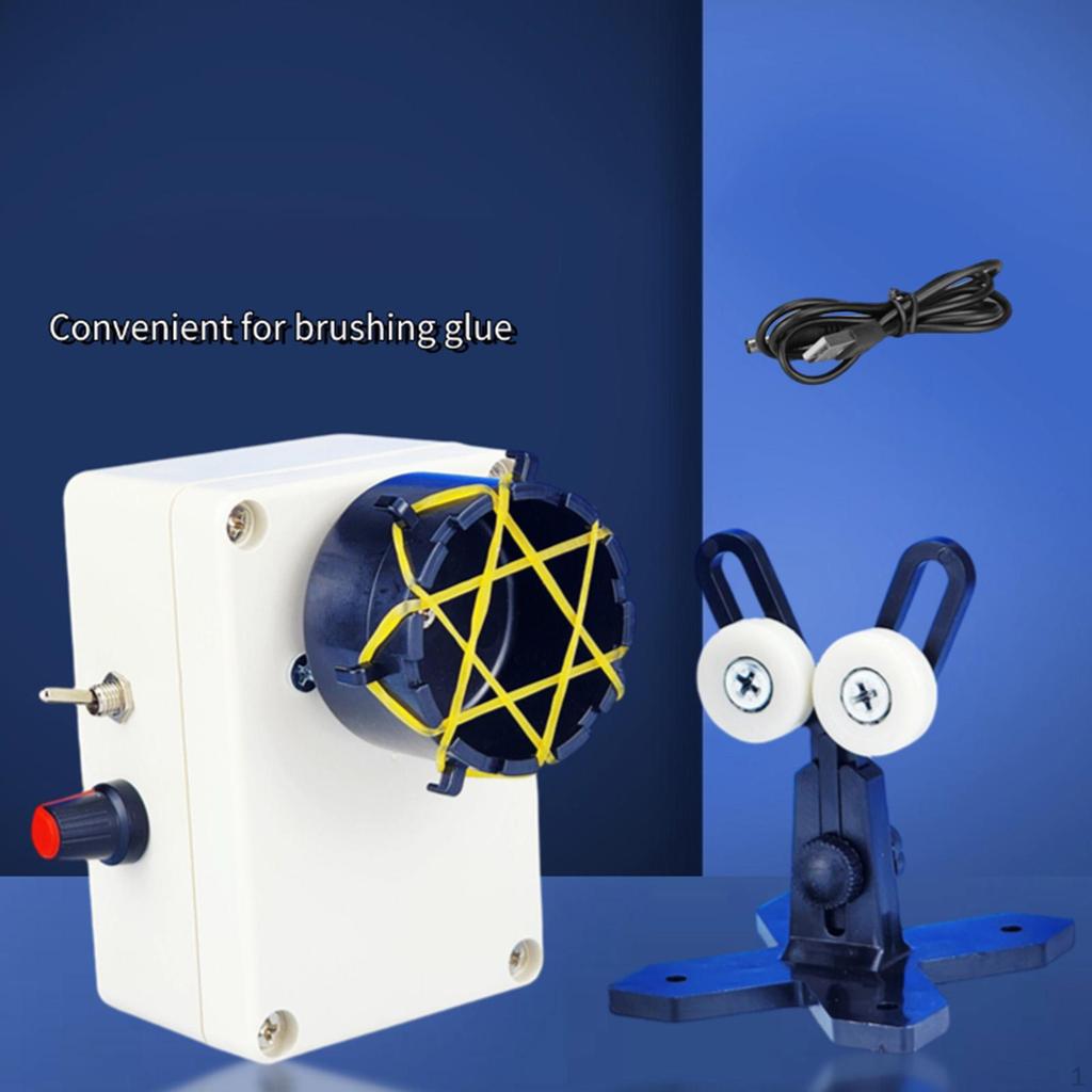 DIY Fishing Rod Winding Tool with Stand for Epoxy Drying