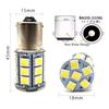 HooMoo 24V LED Car White S25 Single/G18 (1156 BA15s) Truck
