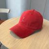 Year Small Letter Embroidered Soft Top Baseball Cap Children TH Home Thin Breathable Face Small Simple Couple Cap