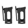 Lot de 2 Porte-ceintures Adapté pour Radio Talkie-walkie bidirectionnelle DM32 UV32 ABS Étui porte-radio avec clip de ceinture de remplacement