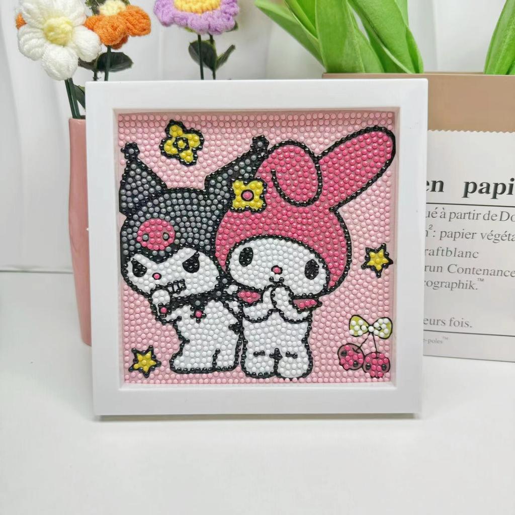 Free Shipping/Cartoon Diamond Painting Children'S Gift Handmade Cross Stitch Framed Diy Bedroom Sticker