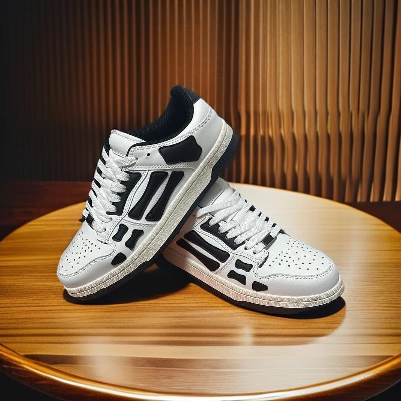 Couple's canvas shoes, 2024 spring and summer new thick-soled color-blocked breathable cork soft white shoes