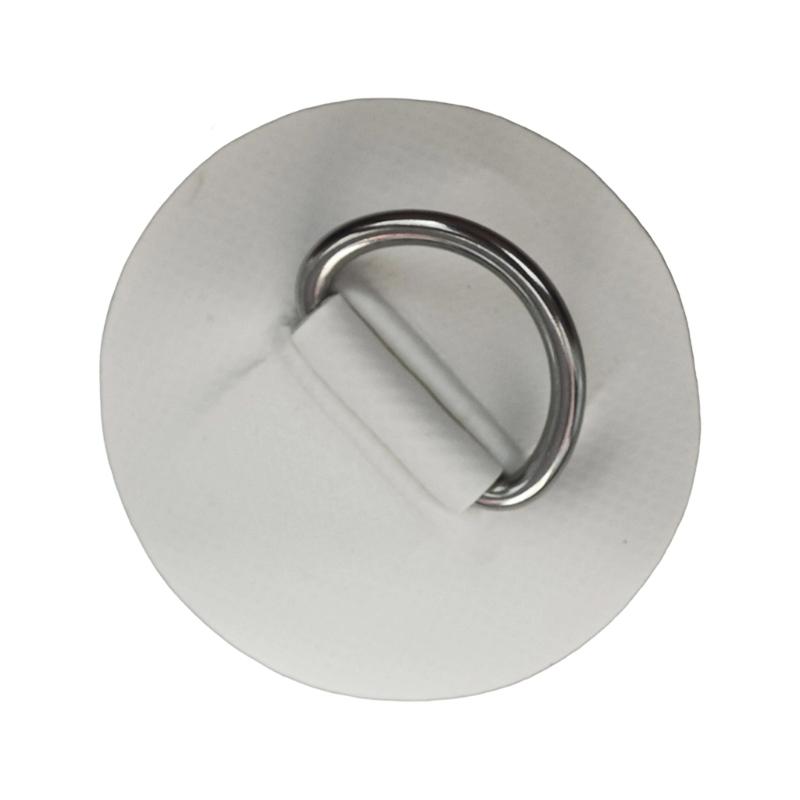 

D-образные кольца ПВХ-нашивки Серфборд Лодки-плоскодонки ПВХ-нашивки Кольца для палубного такелажа Пряжка для надувных лодок Каяки Плоскодонки белый