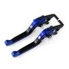 NEW-Clutch Drum Handle Brake Lever 1 Pair CNC Alloy Motorcycle Handlebar Levers Universal For NVX Motorbike