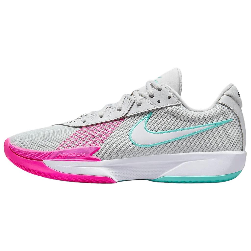 Nike Air Zoom GT Cut Academy Photon Dust Pink Blast Tyrkysová Pánské Tenisky Šedá Dynamická-Tyrkysová Bílá FB2599-010