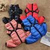 Dog Clothes Harness Winter Jacket Adjustable For Small Medium Dogs Cats Windproof Vest Waterproof Clothing Puppy Pet Jumpsuit