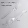 Disposable Plastic Utensil Set