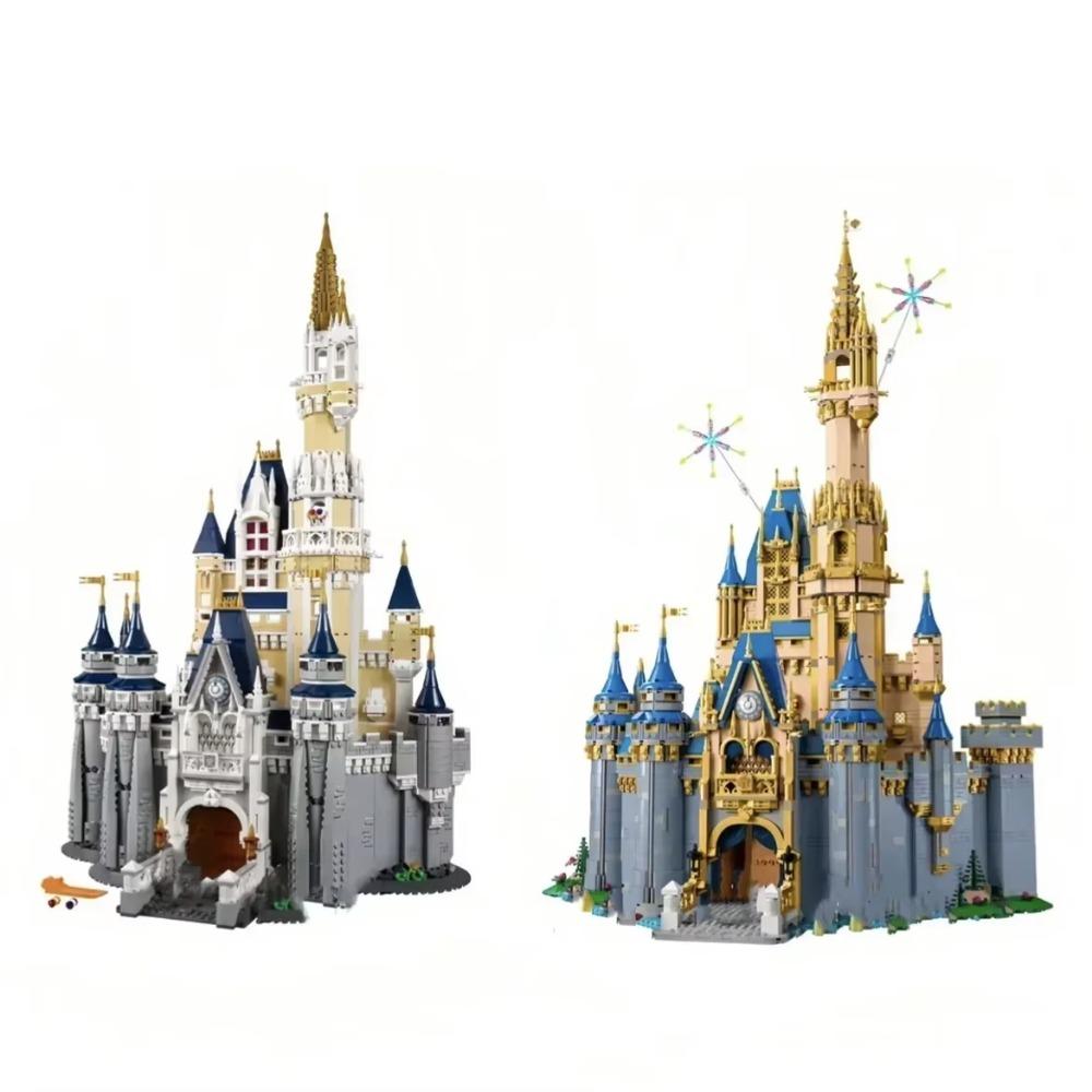 43222 The Princess Castle 100th Anniversary City Street View 16008 95658Model Building Blocks Bricks Kids Toys 71040