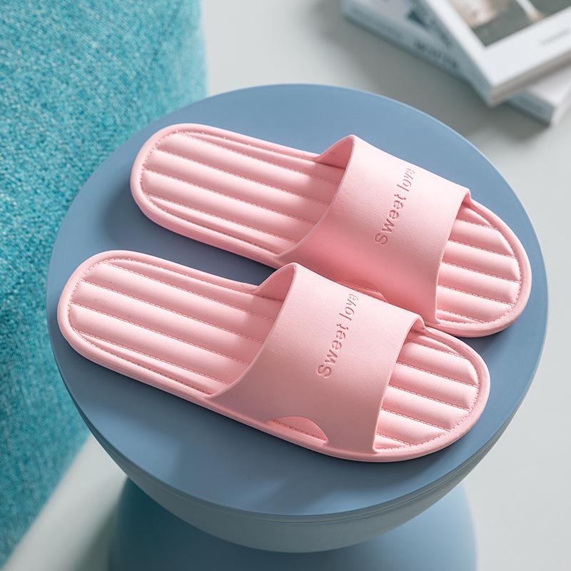 Cool slippers men's home bathroom non-slip home indoor summer bath women