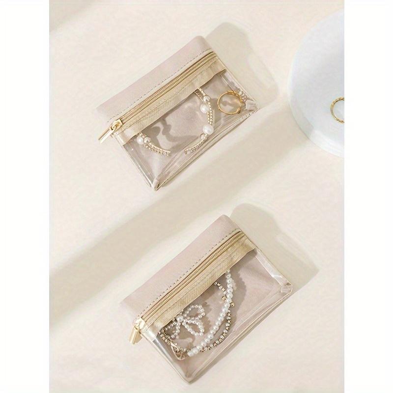 Portable Jewelry Box, Earrings, Earrings, Necklace, Jewelry Bag, Storage Bag, Ring Bracelet, Travel Jewelry Storage Bag