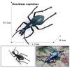 Oenux New Insect Animals Model Butterfly Bee Dragonfly Mantis Ant Snail Action Figures Jouet Collection Decor Kids Education Toy