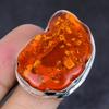 Baltic Amber Gemstone 925 Sterling Silver Jewelry Ring Size 9