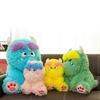 Adorable Long-haired Monster Plush Pillow For Girls Cute Sofa Toy In Soft Colors