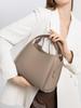 Women's Cowhide Tote Bag, 2026 Style, Large Capacity, High-End Crossbody for Commuting