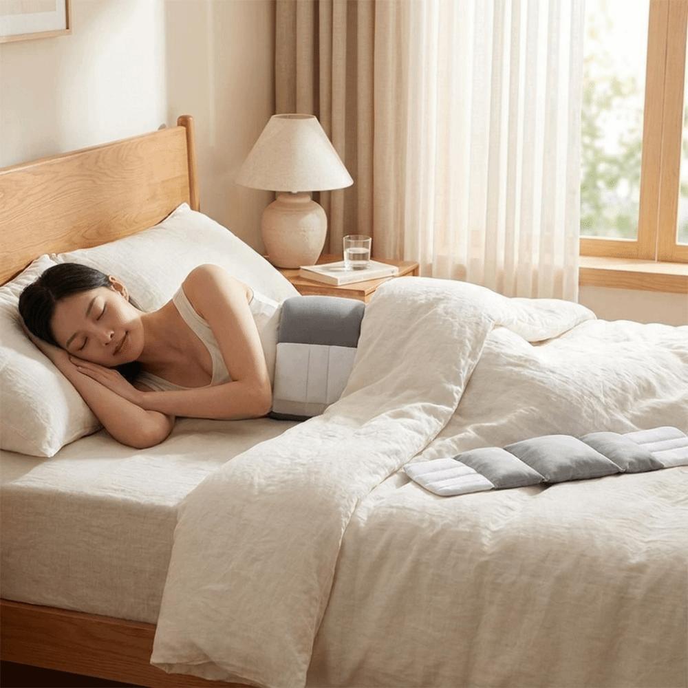 Waist Protection Lumbar Support Pillow Adjustable Wrap Around Lumbar Roll Pillow  Home Use