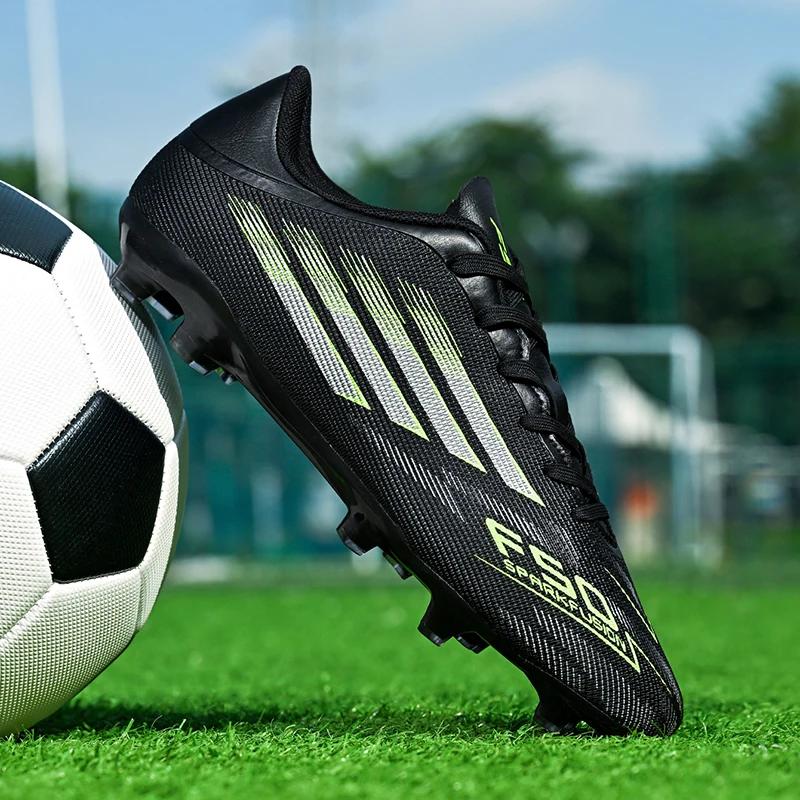 Nové pánské fotbalové kopačky Zápasové Kotníkové Protiskluzové TF/FG Profesionální fotbalové boty Dětské Tenisky Pohodlné Sportovní boty Unisex