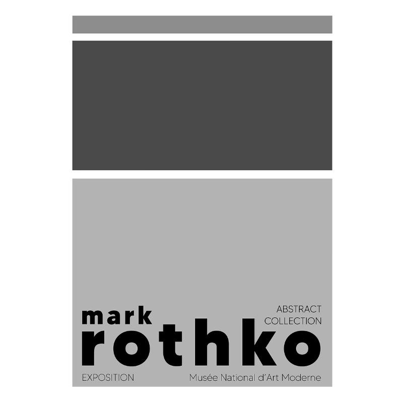Mark Rothko Exhibition Abstract Posters and Prints Canvas Painting Minimalist Wall Art Pictures for Living Room Home Decor