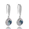 New Style Square Zirconia Earrings for Fashion Accessories