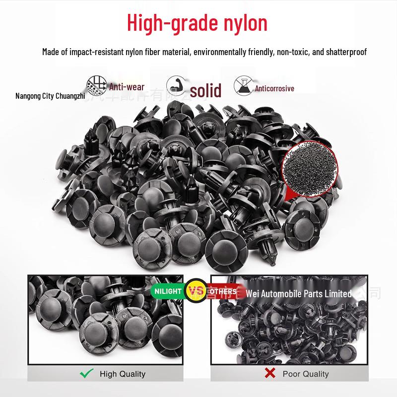 Subaru Nissan Mitsubishi Engine Guard & Radiator Cover Liner Clips