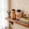 Wooden Mushroom Sculpture Handmade Housewarming Gift Kitchen Tabletop Ornament