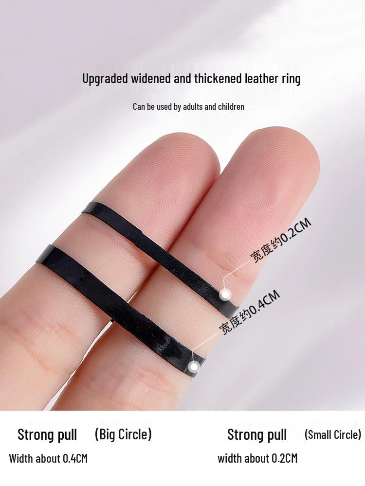 Black High Elasticity Invisible Hair Tie for Thick Hair - Perfect for Photo Studios & Stylists