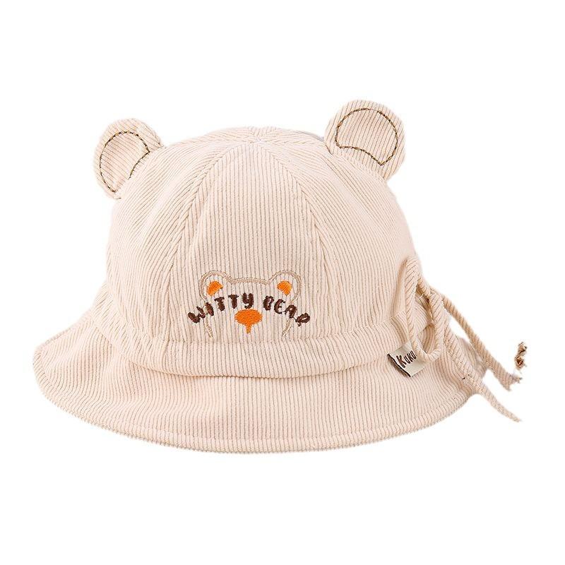 Baby Sun Hat Spring Autumn Thin Bucket Cap Cute Fisherman Hat For Small Infants Outdoor UV Protection Headwear