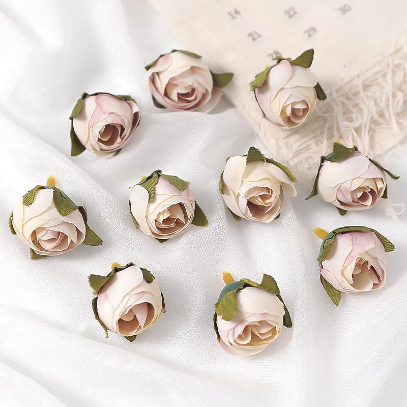 10/30Pcs Rose Artificial Flowers Head Silk Fake Flowers For Home Room Decor Party Table Wedding Decoration DIY Wreath Accessorie