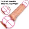 Skin and Egg Dildos Soft Silicone Women's Manual Dildo Masturbation Device Adult Sexy Couple Sex Product