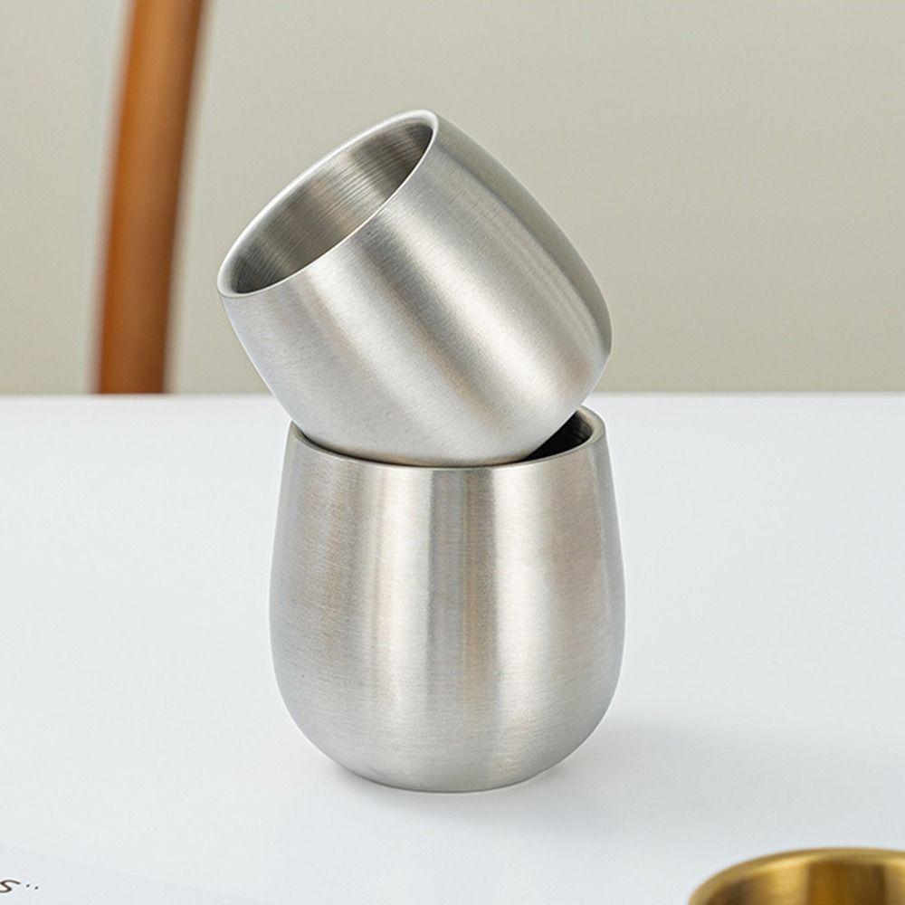 Children‘s Anti-drop Double-layer Beer Cup Reusable Heat Insulation Coffee Mug Cold Drink