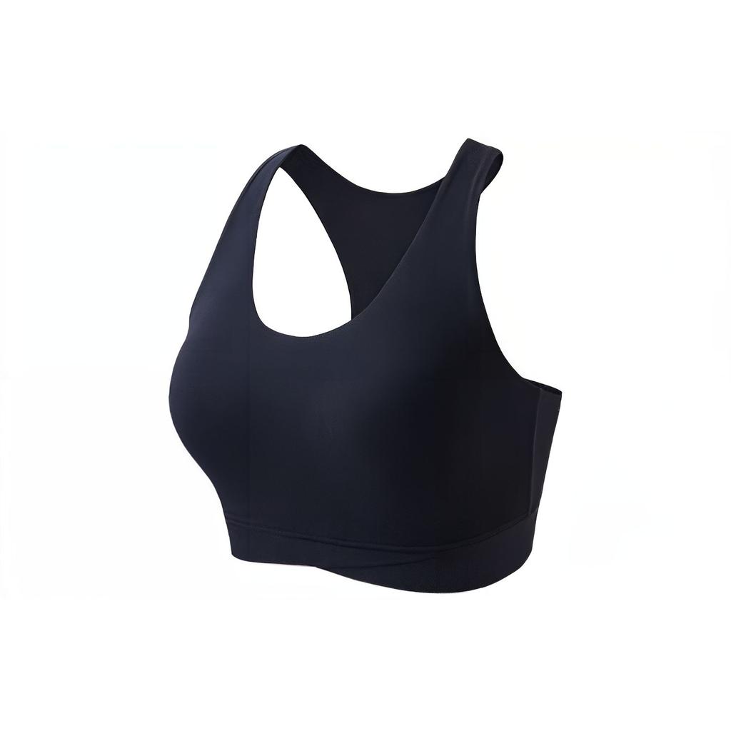 Anta Training Series Solid Color Yoga Fitness Sports Underwear Women Underwear Black 962337104-4