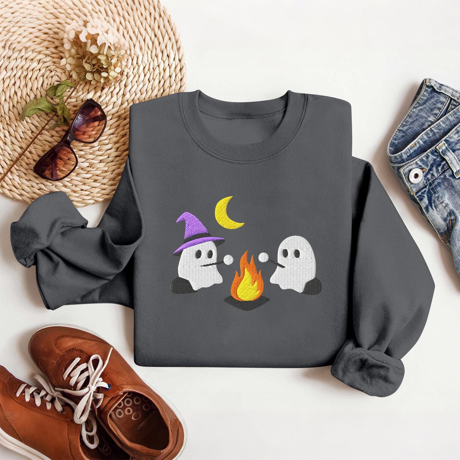 

Женские топы Женский свитшот с длинным рукавом Повседневный с круглым вырезом Свободного кроя Пуловер Флисовые топы M